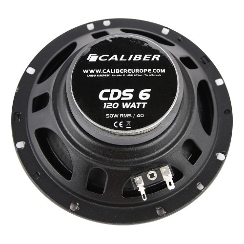 CALIBER 120 Watt luidsprekers zonder roosters, 16,5cm diameter - UB60005