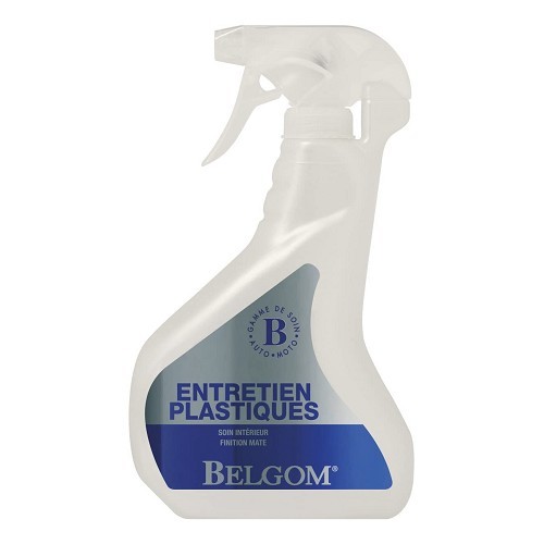     
                
                
    BELGOM Kunststoffpflege - mattes Finish - Spray - 500ml - UC01400
