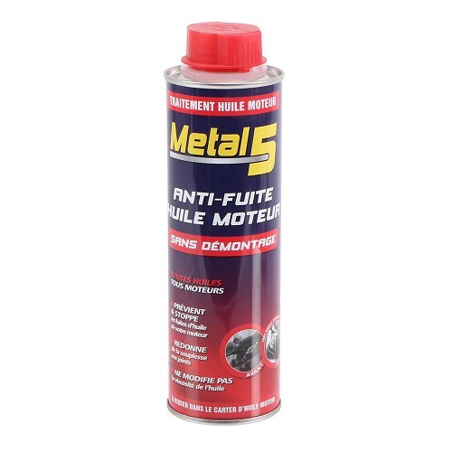  Anti-fuite huile moteur METAL 5 - flacon - 300ml - UC03137 