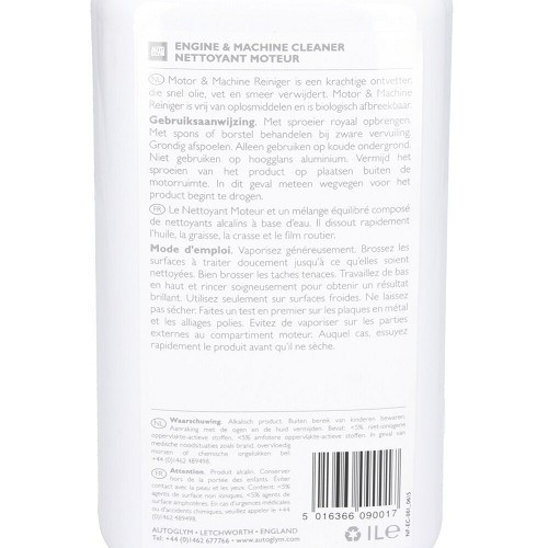 AUTOGLYM detergente per vano motore - spray - 1 Litro - UC04010