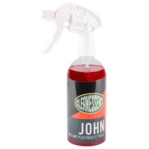  CLEANESSENCE Detailing JOHN Buitenglans Kunststof en Banden - 500ml - UC04520 