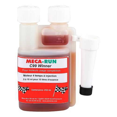  MECARUN C99 Winner Motores de injeção a 4 tempos - tratamento de combustível de competição 250ml - UC04529 