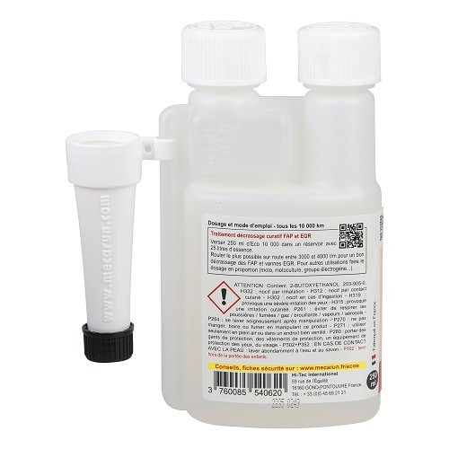 MECARUN Eco 10000 Benzin 2- und 4-Takt-Motoren - Kraftstoffbehandlung Entschlackung 250ml - UC04532