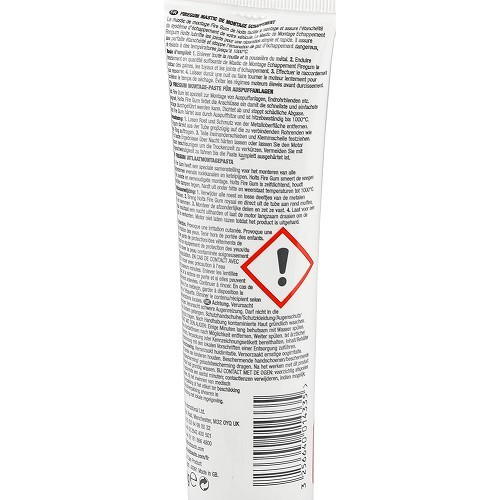 Pâte de montage HOLTS FIREGUM pour échappements - tube - 150g - UC10000