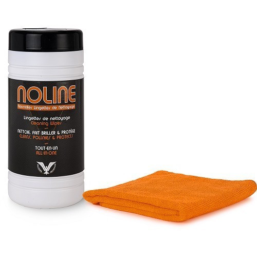     
                
                
    Lavaggio senza acqua NOLINE - 80 salviette - UC13348
