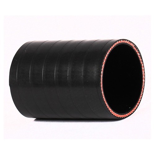 SAMCO straight silicone fitting hose, matt black - 51 mm - UC14000