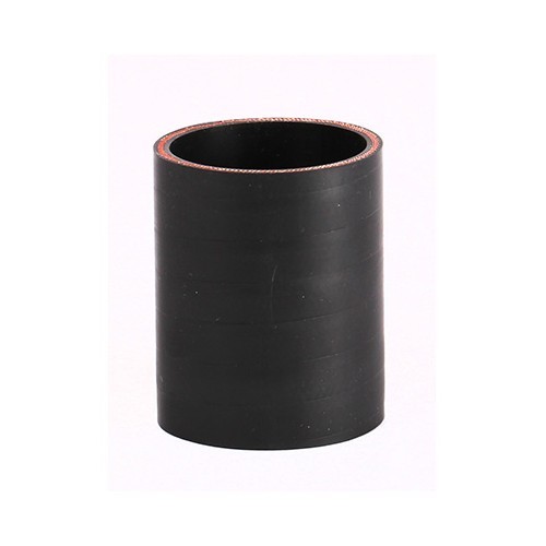  SAMCO straight fitting hose in matt black silicone - 54 mm - UC14005 