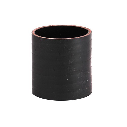  Mangueira de encaixe reto SAMCO em silicone preto mate - 65 mm - UC14025 