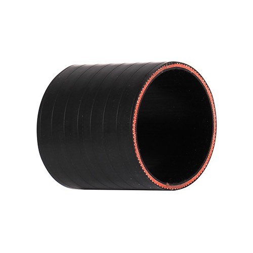  SAMCO straight fitting hose in matt black silicone - 70 mm - UC14035-1 