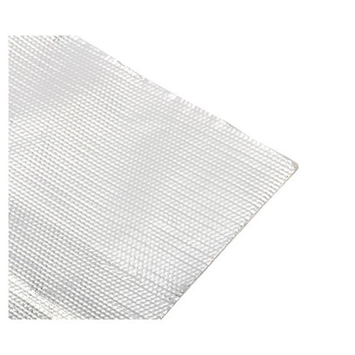     
                
                
    THERMO RACING heat shield made from aluminised fibreglass, 1000°C, self-adhesive, 1 m2 - UC20034
