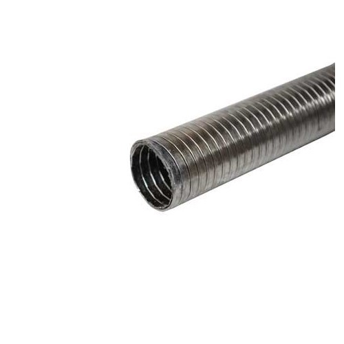 Tubo flessibile di scarico in acciaio inox, 50 mm - 1 m - UC24615 