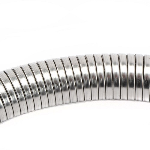 Tubo flessibile di scarico in acciaio inox, 50 mm - 1 m - UC24615 