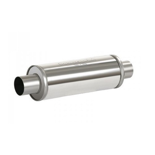  Silenziatore di scarico singolo in acciaio inox (55 mm) - UC24886 