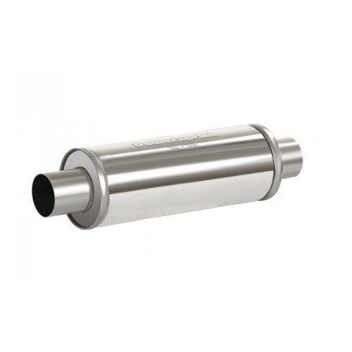  Silenziatore di scarico singolo in acciaio inox (65 mm) - UC24891 