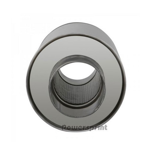 Corps de silencieux d'échappement simple en inox (55mm) - UC24896