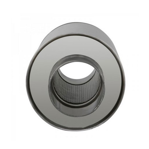 Corpo del silenziatore di scarico semplice in acciaio inox (60 mm) - UC24897