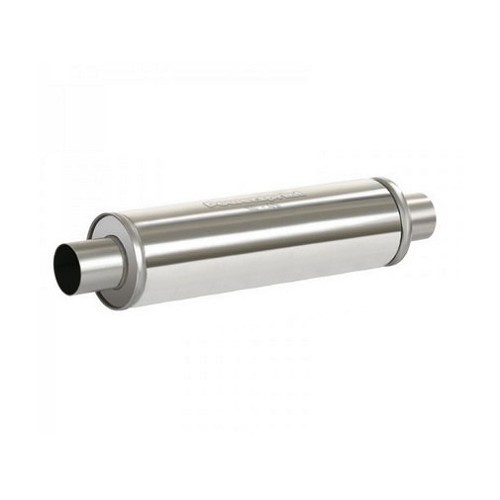  Stainless steel muffler body for single exhaust (65 mm) - UC24899 