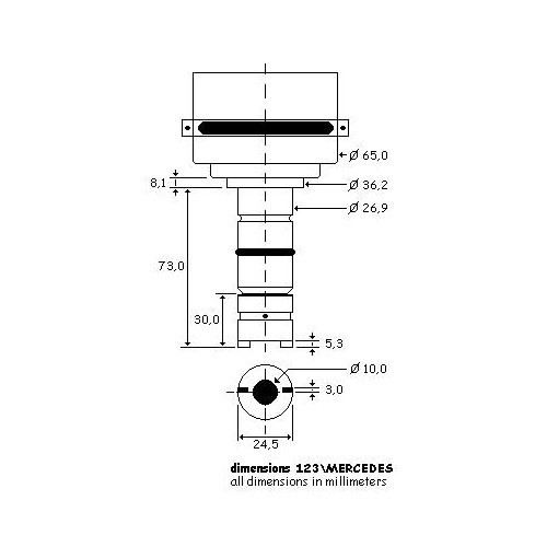 Zünder 123 ignition für 4-Zylinder-Mercedes ohne Unterdruck oder elektronische Einspritzung - UC27230