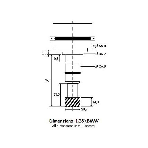 Elektronische 123 ontsteking voor BMW 6 cilinders met vacuüm - UC27570