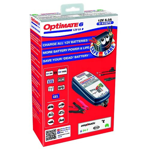 12 V OPTIMATE 6 Ampmatic battery charger and maintainer - UC30001