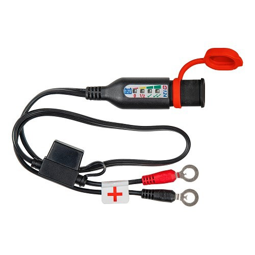 Cable with battery charge level indicator for OPTIMATE charger - UC30070