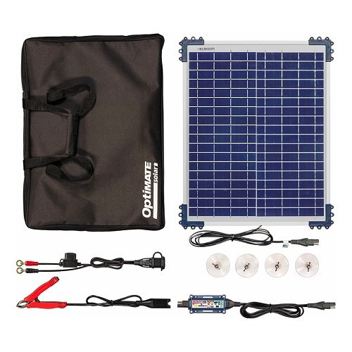 OPTIMATE 20W solar battery maintenance charger 
