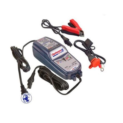 Optimate 5, 6 and 12 Volt battery charger, tester and maintainer