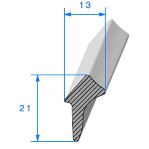  Joint de porte - 13 x 21 mm - UC30450 