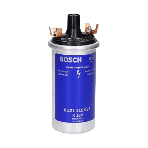  Bobine d'allumage 12V BOSCH 0 221 119 027 pour allumage à vis platinées - UC32011 