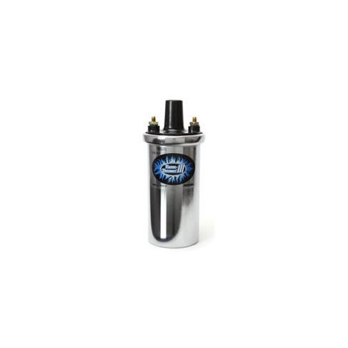  Verchromte PERTRONIX-Spule "Flame-Thrower 3" 45.000 Volt - 0.32 Ohm - 12V - UC32105 