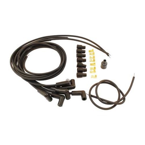 Universal wiring harness for 6-cylinder spark plugs, 90° connectors