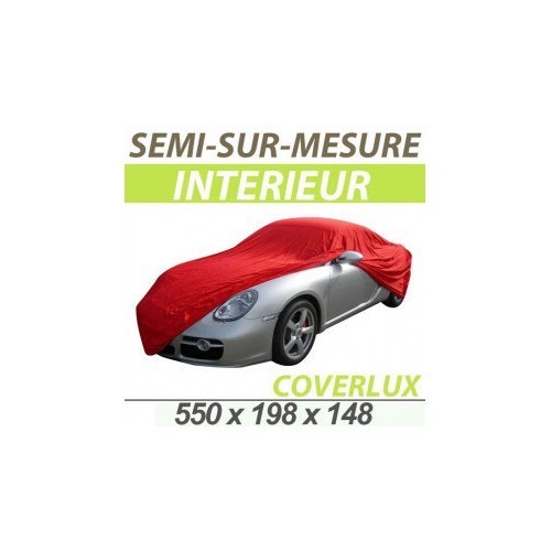  Housse d'intérieur Coverlux pour Chevrolet Impala (1959-1970) - Rouge - UC33044 