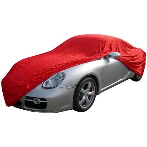 Coverlux inner cover for Fiat 500 D (1960-1965) - Red - UC33101