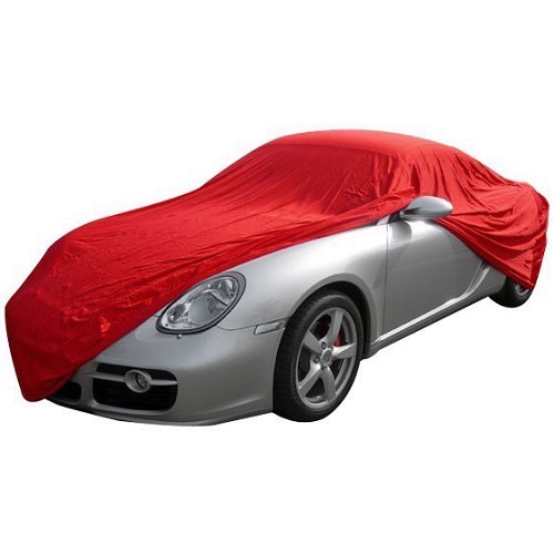 Coverlux inner cover for Fiat 850 Coupé (1965-1971) - Red - UC33116