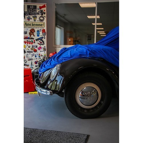 Housse d'intérieur Coverlux pour Mercedes 190 SL (W121) (1955-1967) - Bleu - UC33207