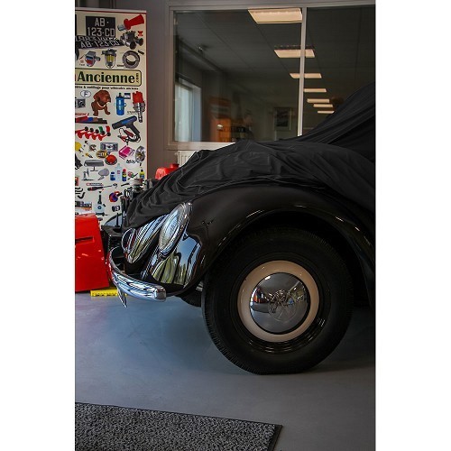Coverlux binnenbekleding voor Peugeot 203 Sedan (1948-1960) - Zwart - UC33274