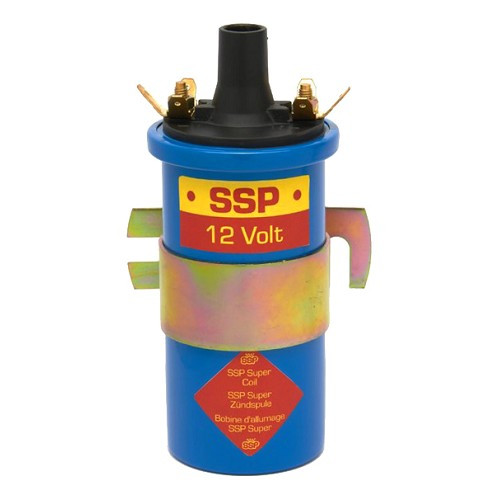     
                
                
    Blue SSP high-efficiency 12V coil for electronic ignition - UC34001
