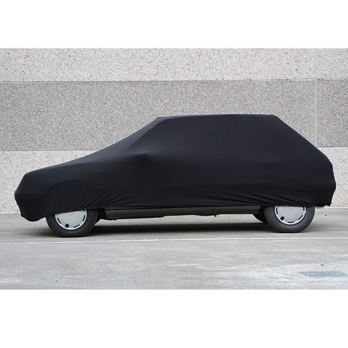 Funda protectora interior negra a medida para Peugeot 205. - UC34050