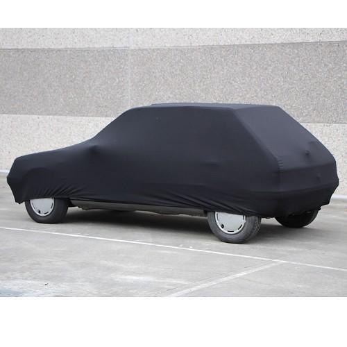 Black custom made interior protective cover for Peugeot 205. - UC34050