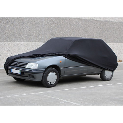 Black custom made interior protective cover for Peugeot 205. - UC34050