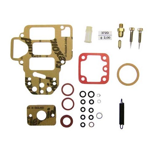  Kit de juntas de reparação para 1 Carburador Weber 40 ou 45 DCOE - UC40242 