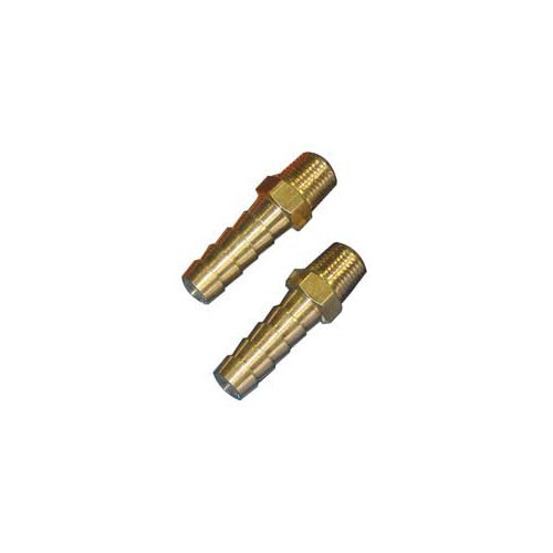  Conectores para tubos flexíveis de gasolina de 6 mm - conjunto de 2 - UC43505 