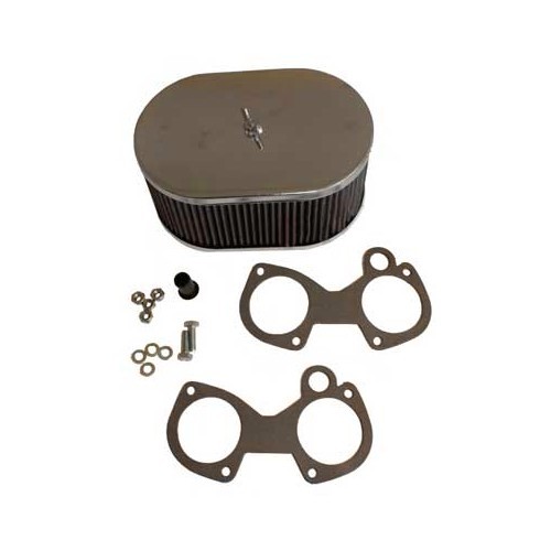  Filtre à air K&N pour carburateur Weber 48 IDA - UC45010 