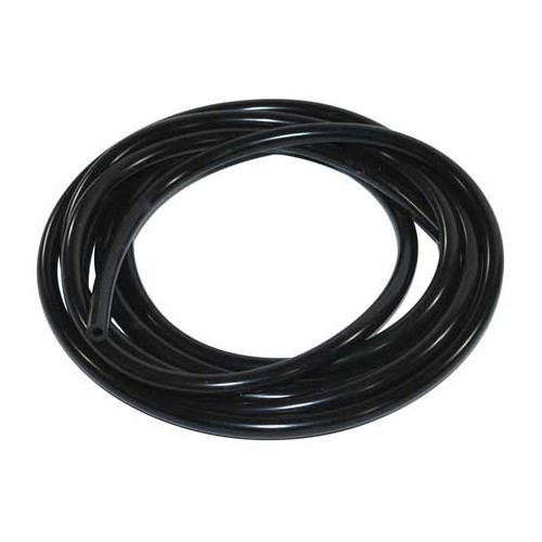  Durite noire de mise à l'air SAMCO en silicone - 3 mètres - 4mm - UC45552 