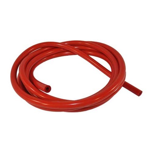  Durite rouge de mise à l'air SAMCO en silicone - 3 mètres - 5mm - UC455541 