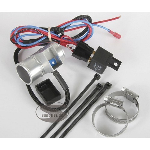 SPAL electronic trigger controller on 45mm water hose