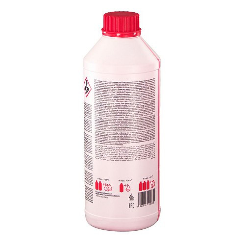 Liquide de refroidissement concentré FEBI G12 - rouge - 1,5 Litres - UC50000