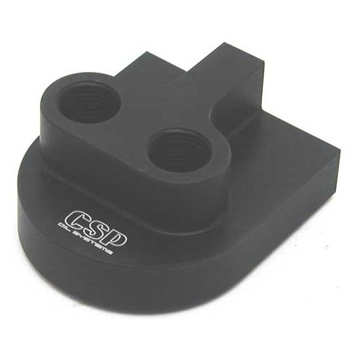  Support de filtre à huile CSP pour raccords 3/8" NPT - UC51202 