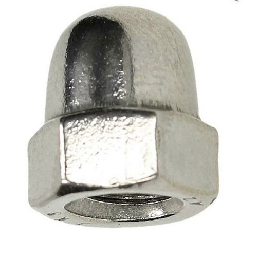 1 Domed chrome nut 6 mm - UC52501