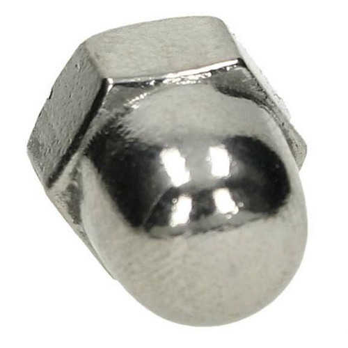 1 Domed chrome nut 6 mm - UC52501